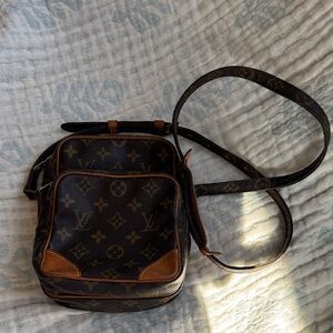 Louis Vuitton Dark Brown Monogram Messenger Bag